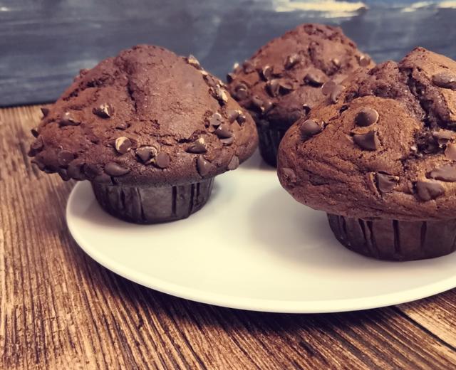 大蘑菇巧克力麦芬的做法