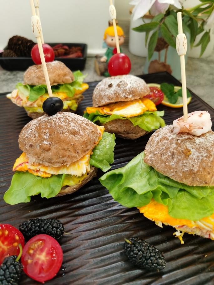 牛油果小汉堡的做法