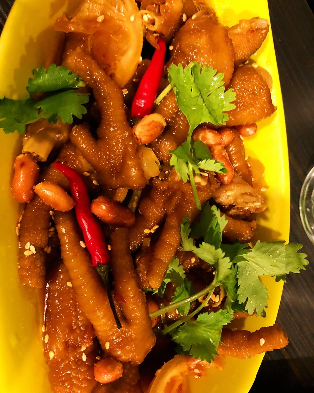 柠檬百香果鸡爪