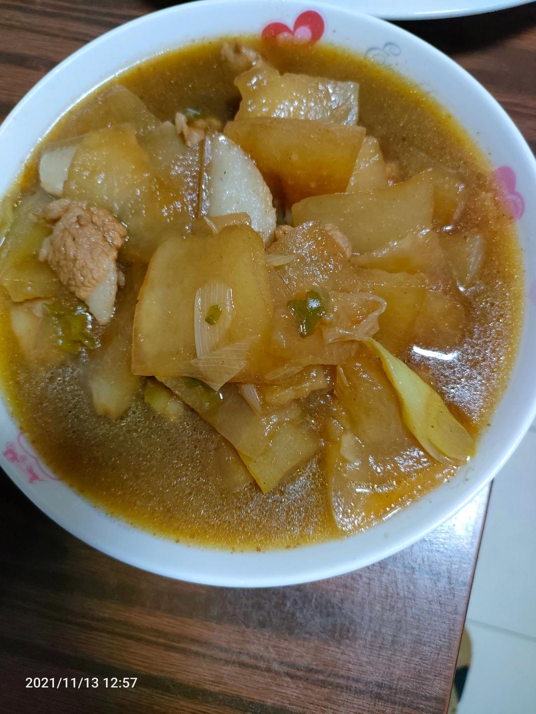 冬瓜红烧肉
