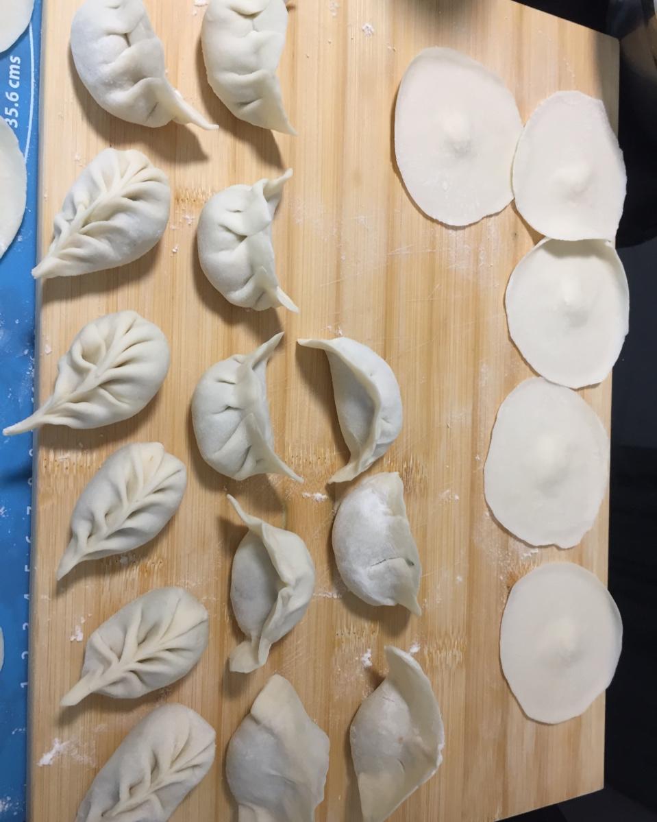 芹菜肉馅饺子（附下法及保存）