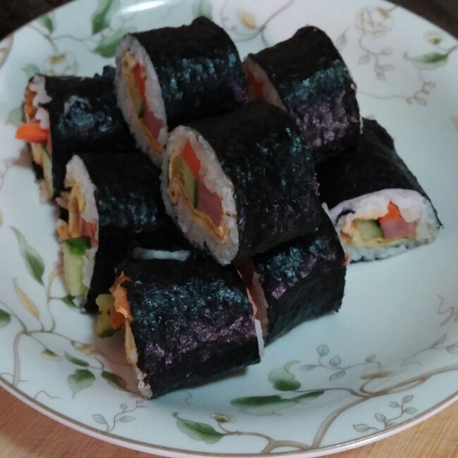 简单寿司/鸡蛋寿司/反转寿司/花样寿司/紫菜包饭