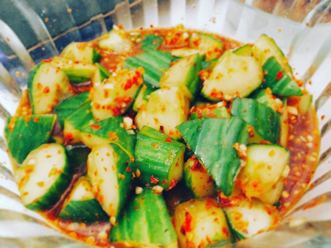 国民凉菜——拍黄瓜