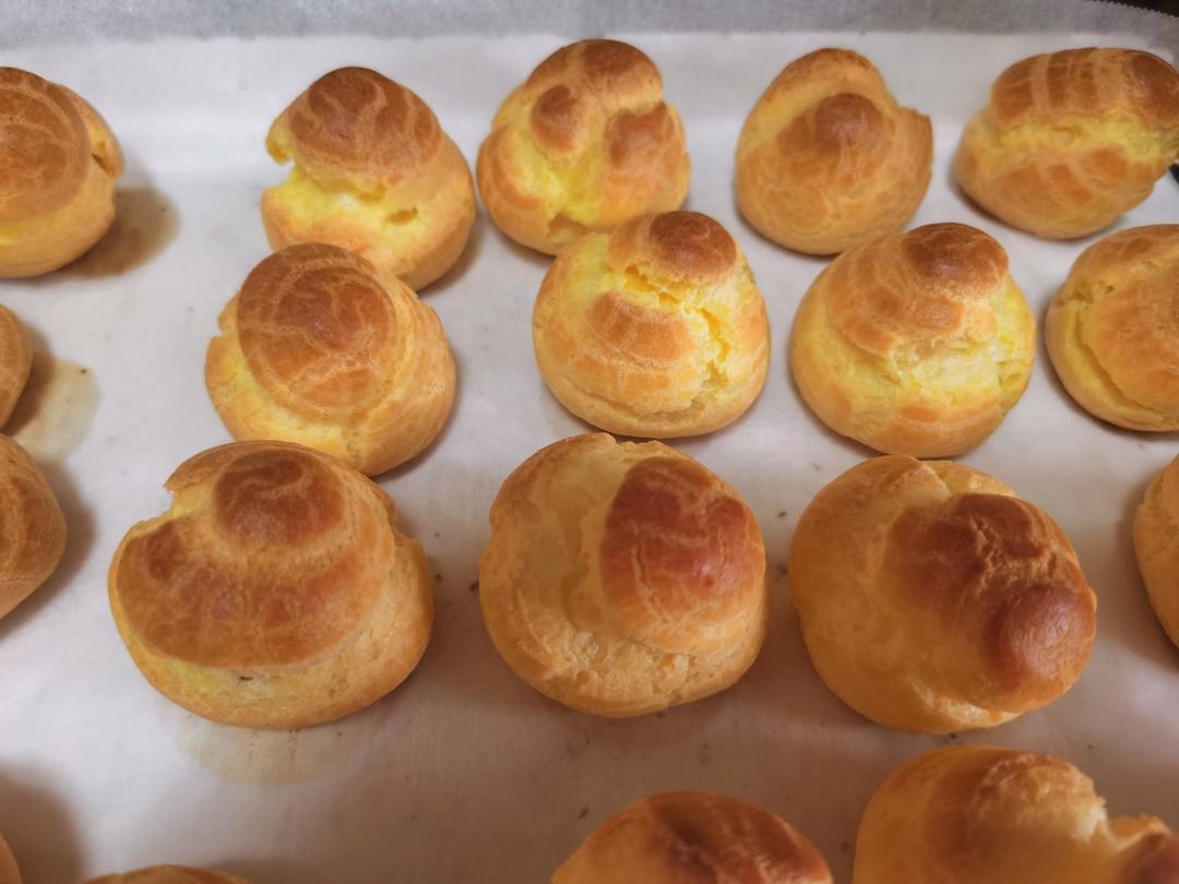 十分美味的酥皮泡芙