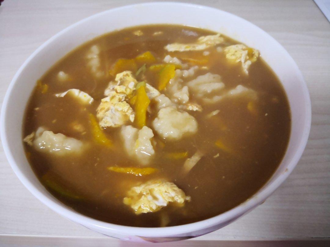 南瓜疙瘩汤