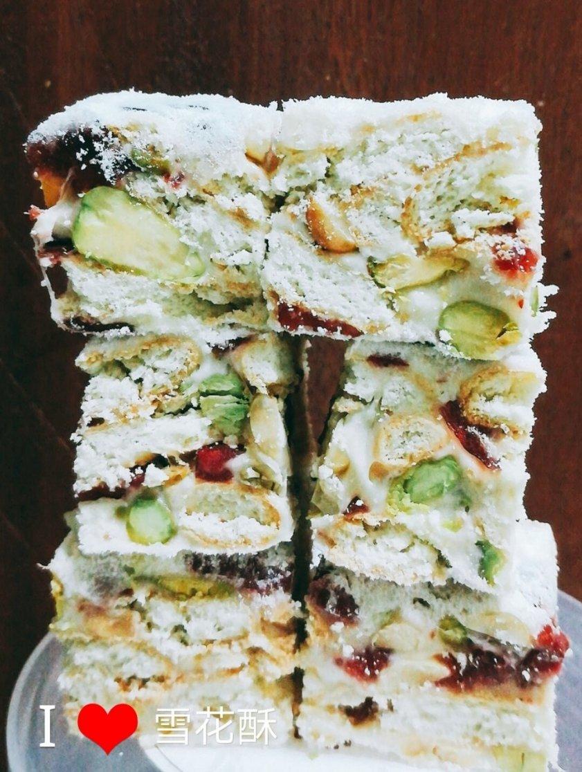 雪花酥  不甜版