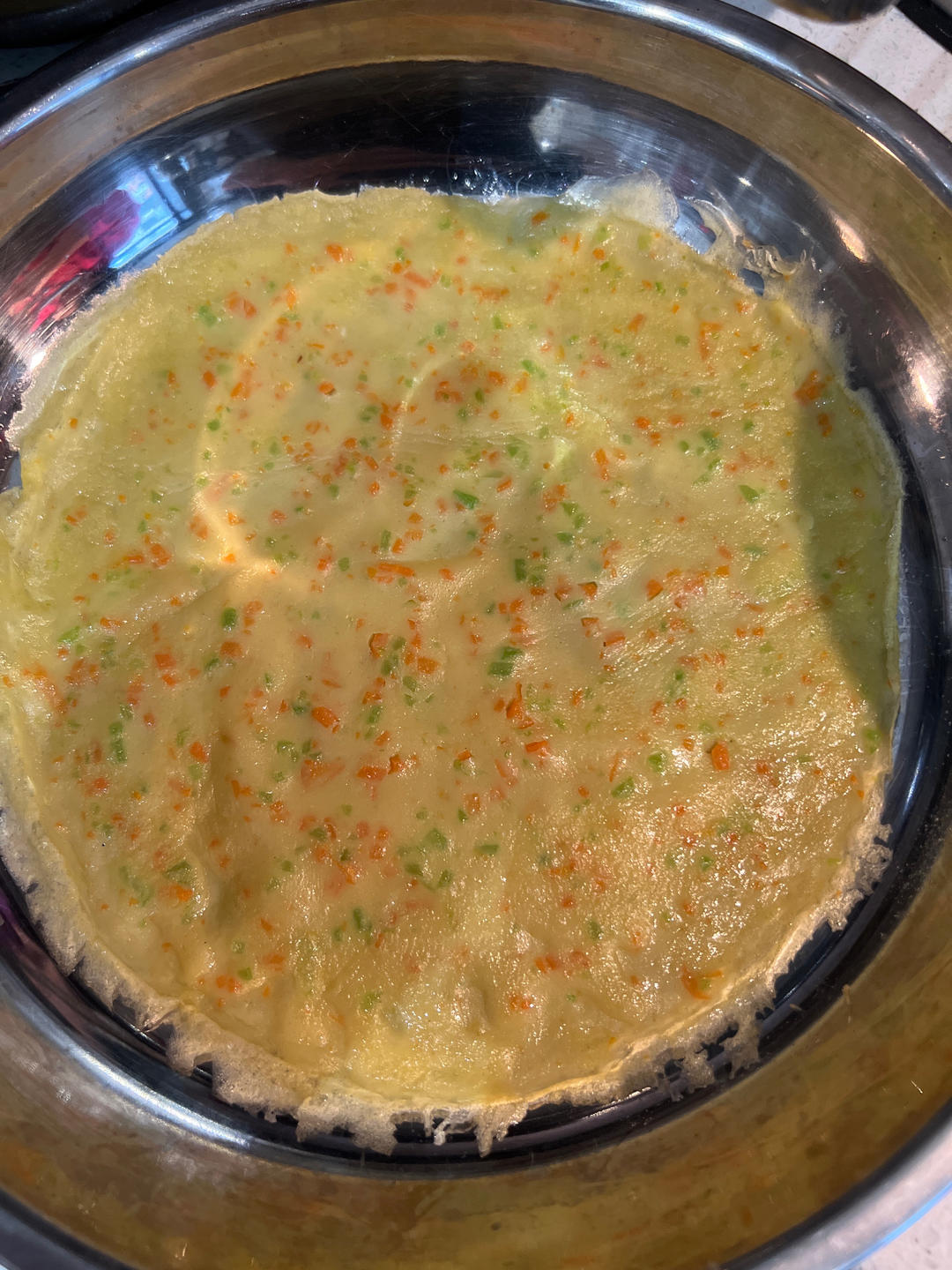 简单快手蔬菜鸡蛋煎饼