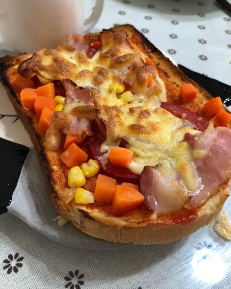 一人份吐司披萨【最好吃的披萨·快手营养早餐】