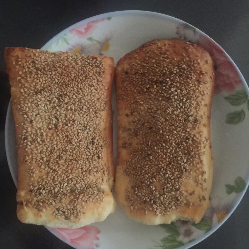 葱香油酥烧饼