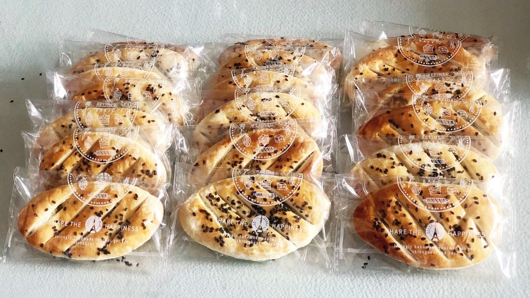 一个鞋底饼