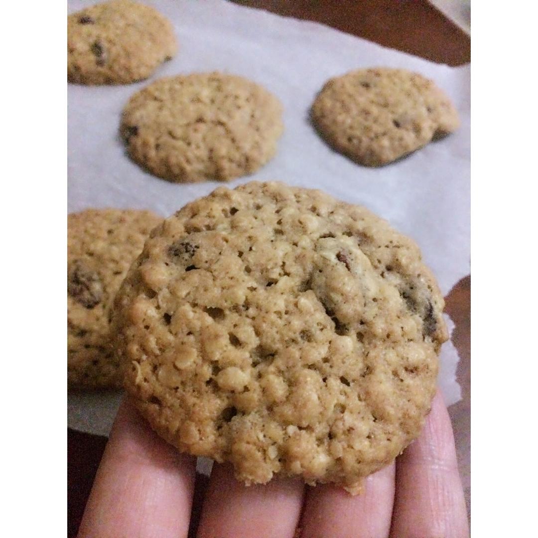 葡萄干麦片曲奇 Oats Cookies