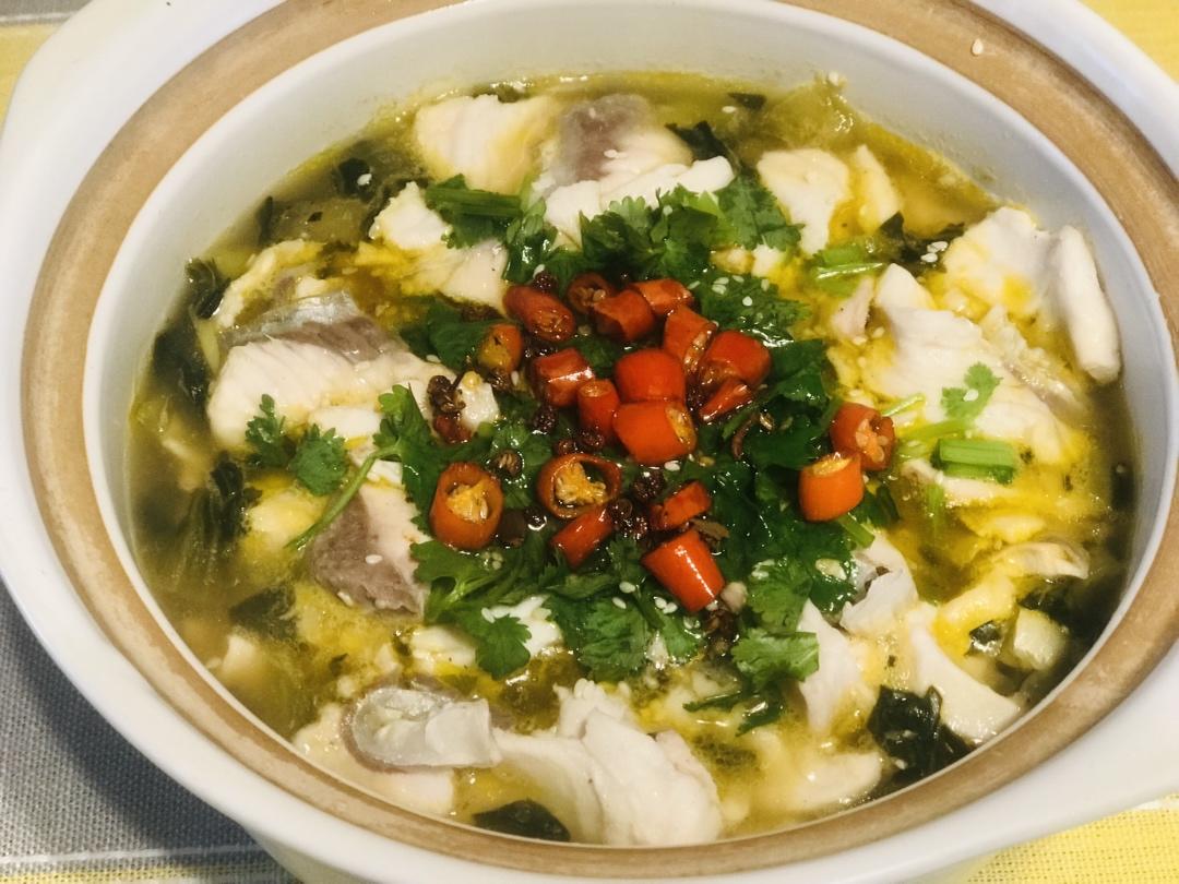 酸菜鱼（家常做法）