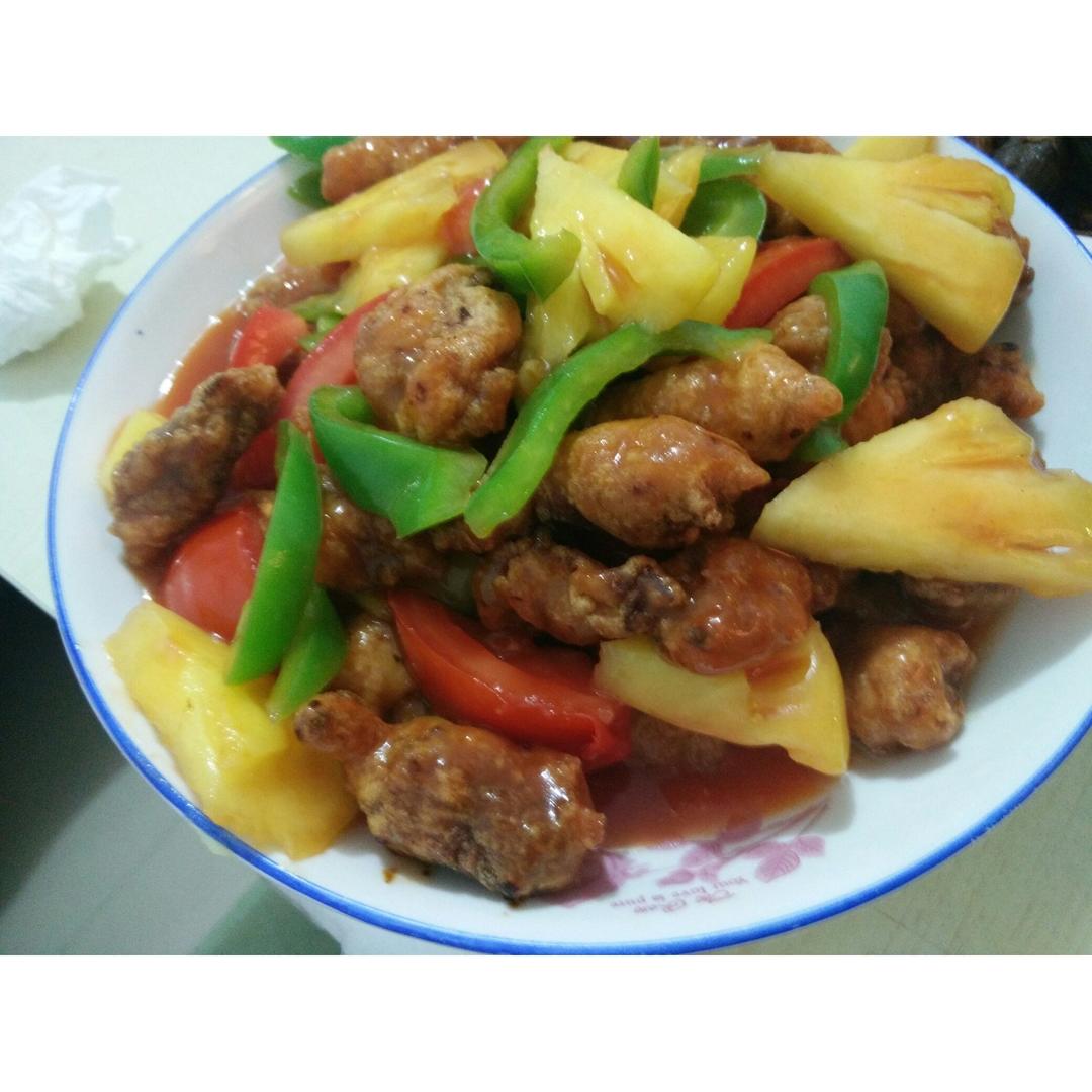 菠萝咕噜肉