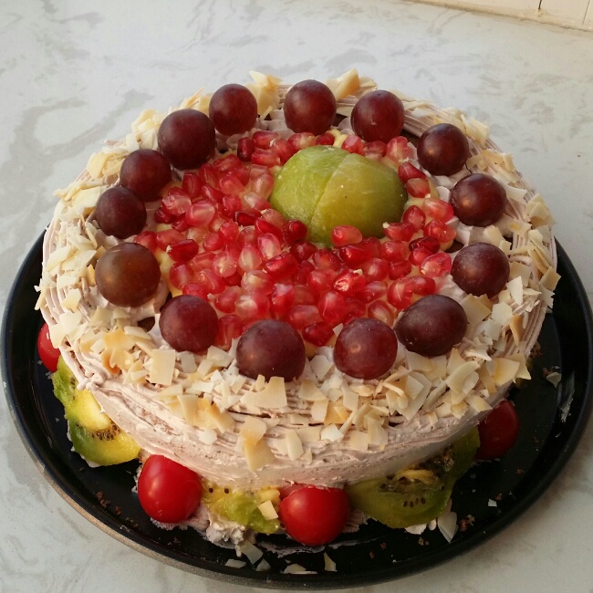 赤籽之心~送给妈妈的生日蛋糕