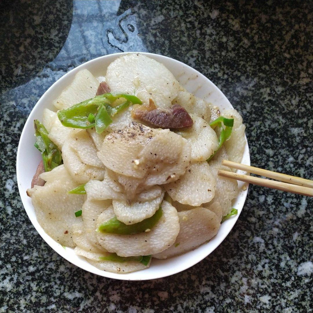 清炒山药