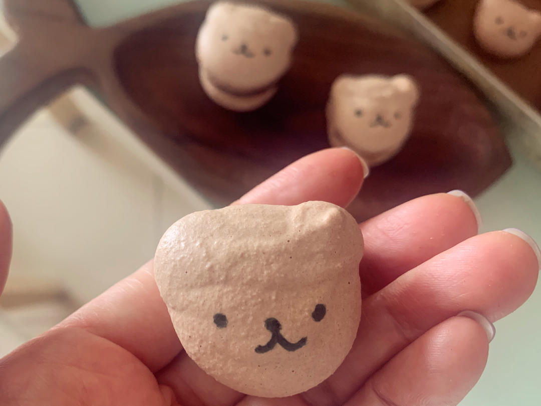 萌系马卡龙（简单的异形马卡龙）