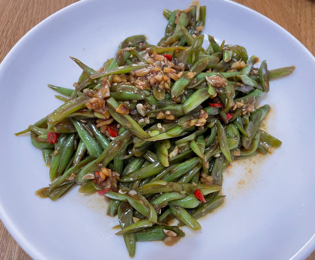 超级下饭的家常菜～清炒四季豆