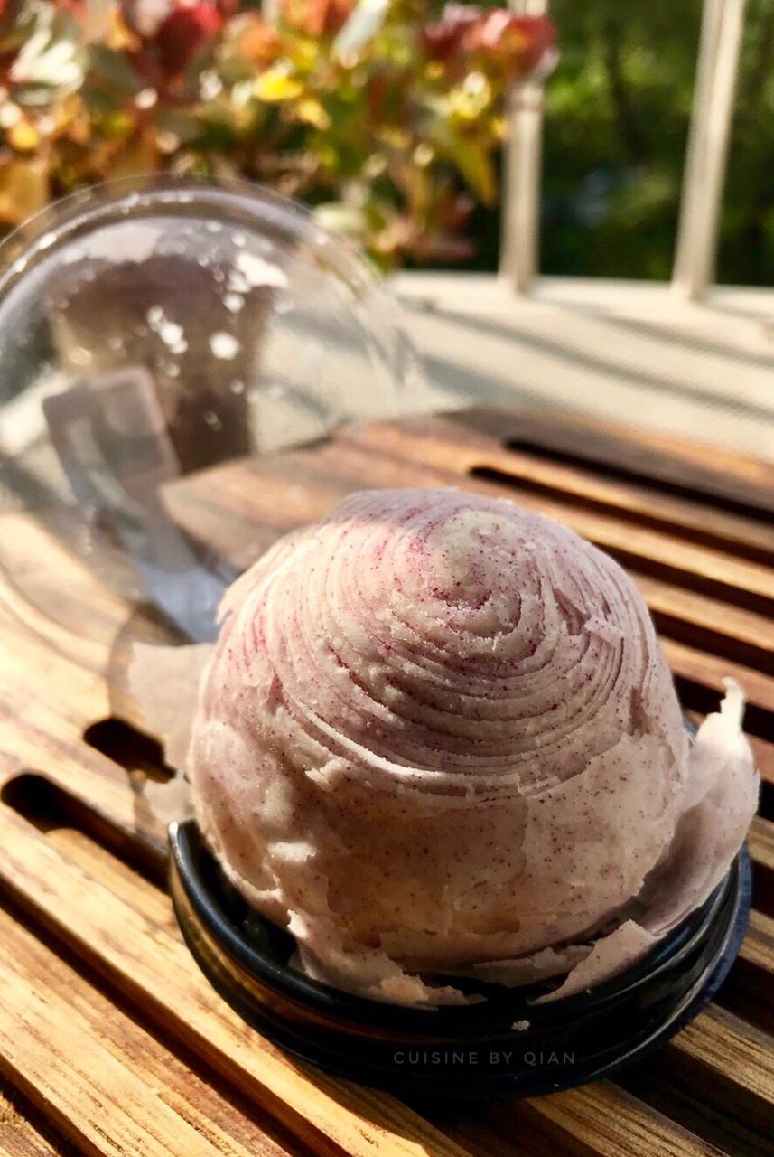 蛋黄酥~紫薯、抹茶、原味~花好月圆，中秋快乐~内附一次做六色蛋黄酥方法~
