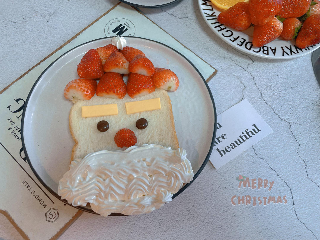 圣诞老人吐司🎅🏻红红绿绿圣诞季