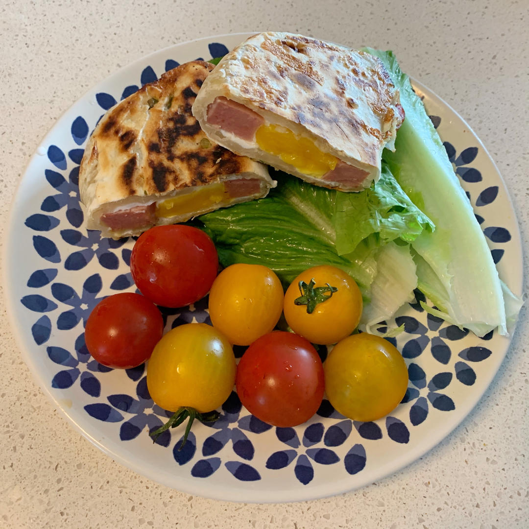 无需和面❗️懒人早餐鸡蛋饼