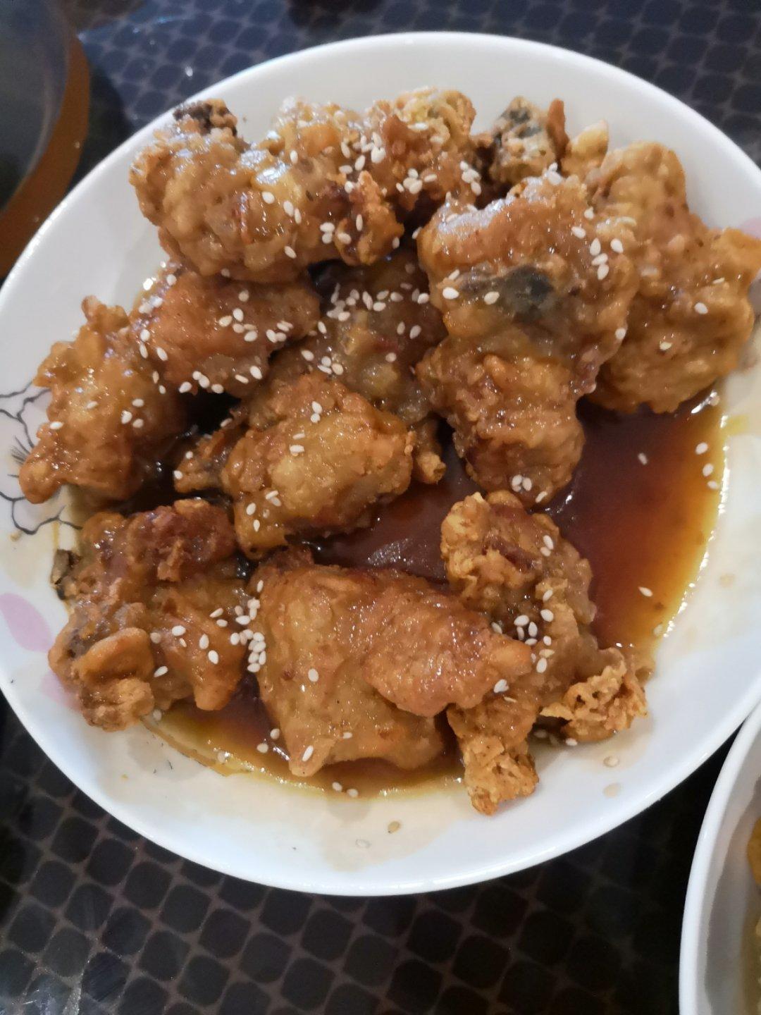 鸡肉版糖醋里脊