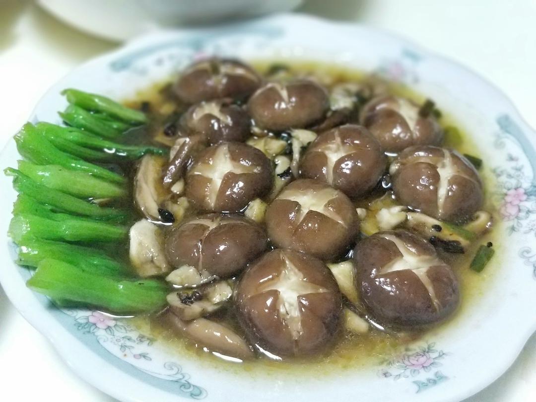 蚝油香菇小油菜