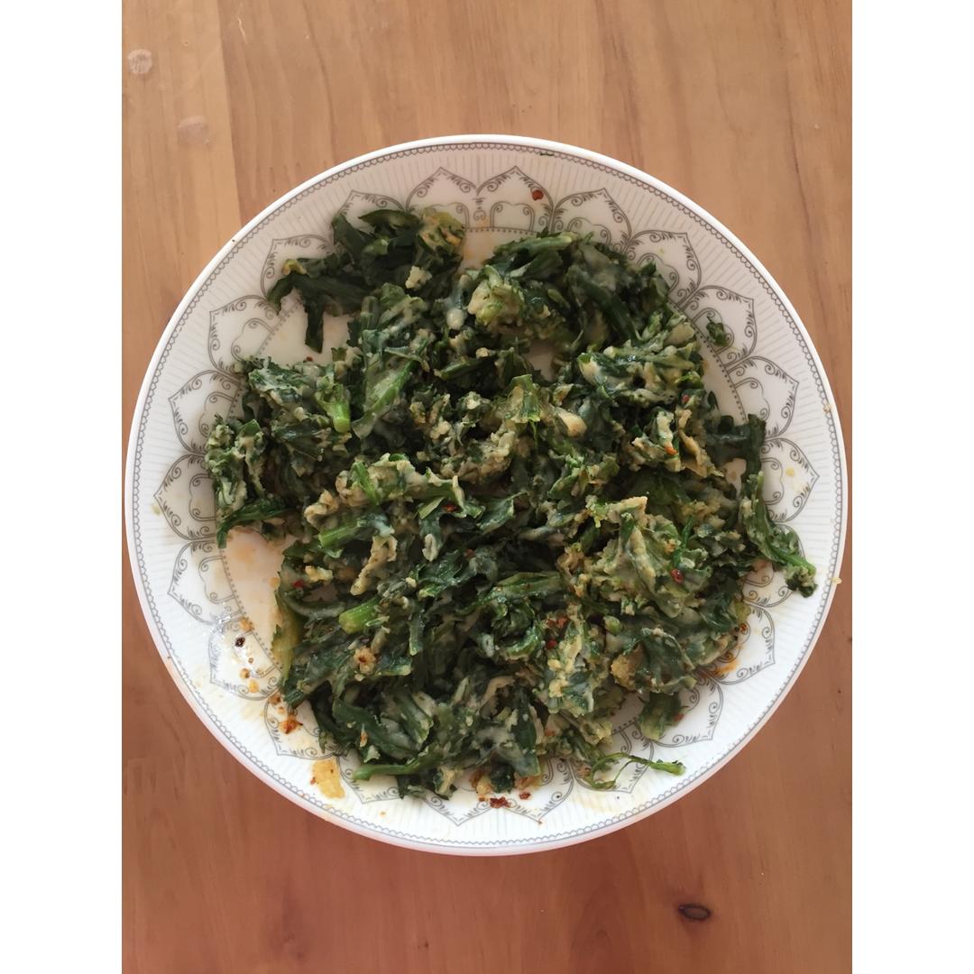 奶奶的菜谱：蒸茼蒿
