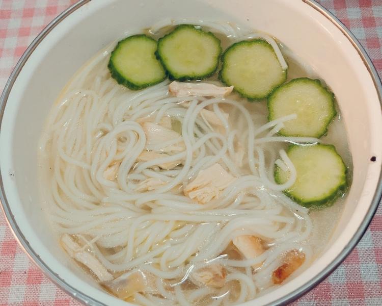 快手味美鸡丝汤面🍜
