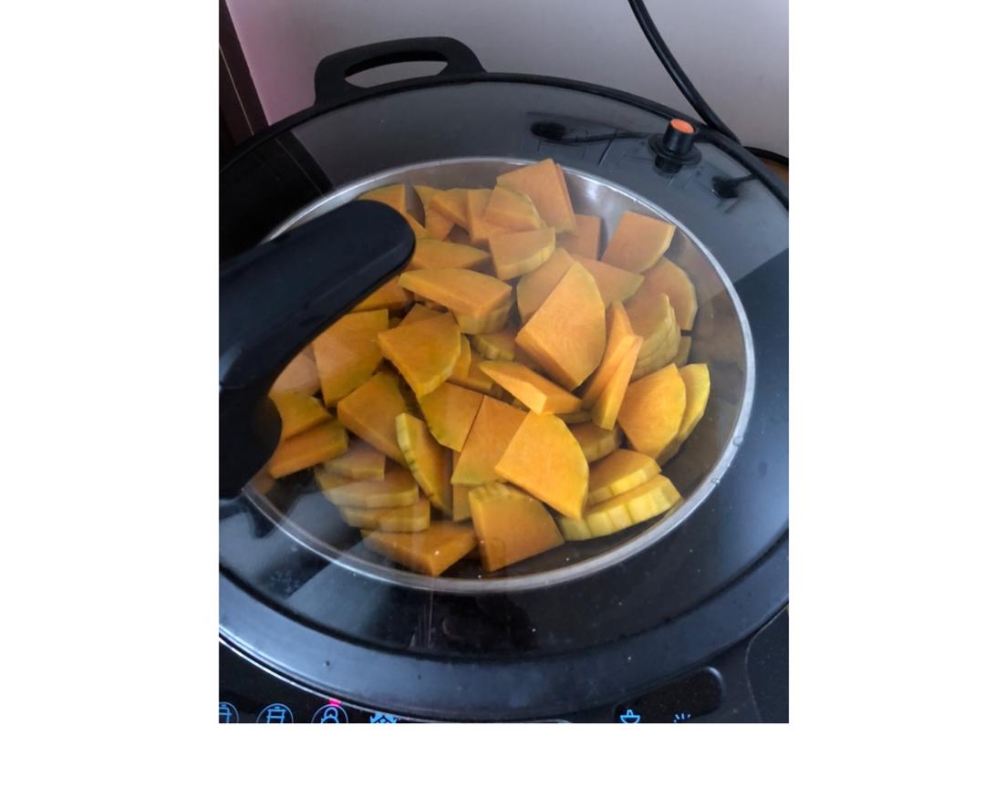 南瓜小圆子的做法 步骤2