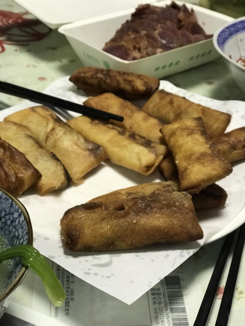 上海风味·三丝炸春卷