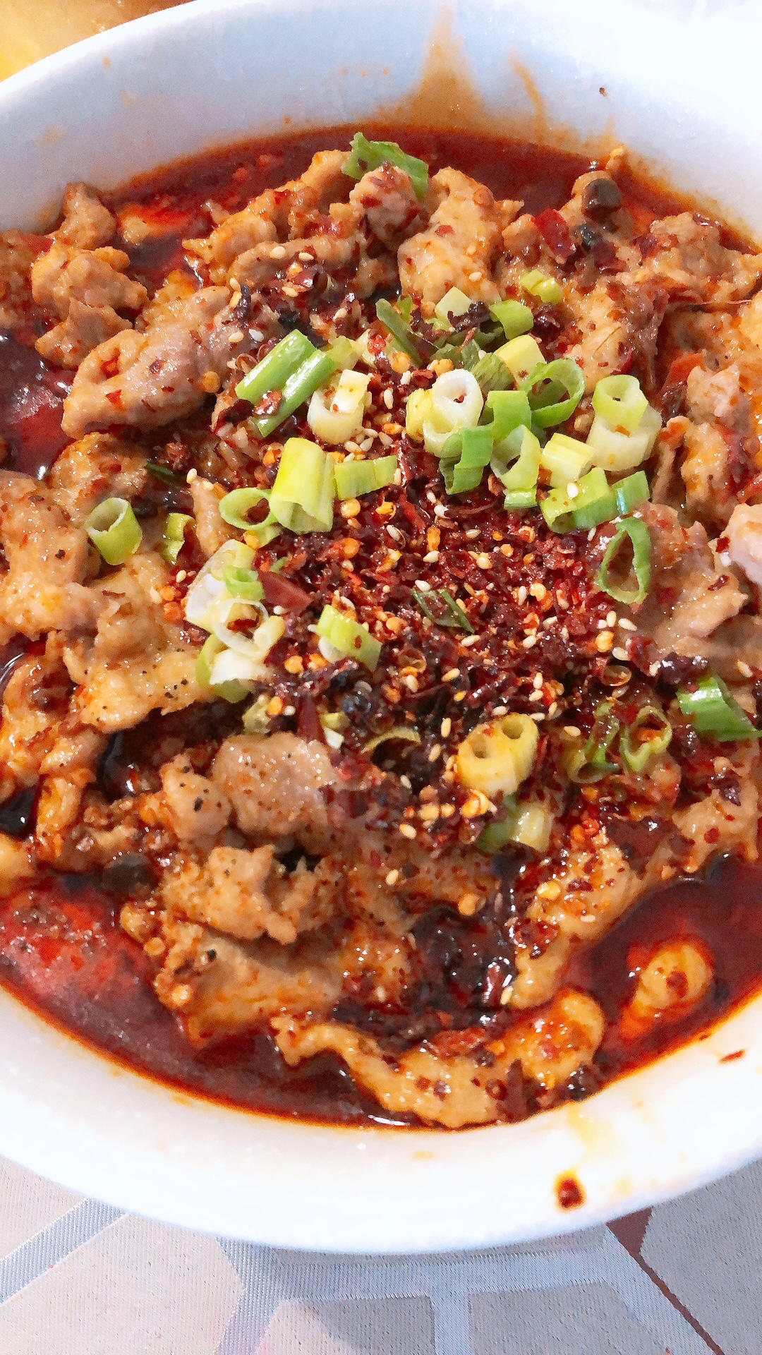 水煮肉片（肯定不翻车）