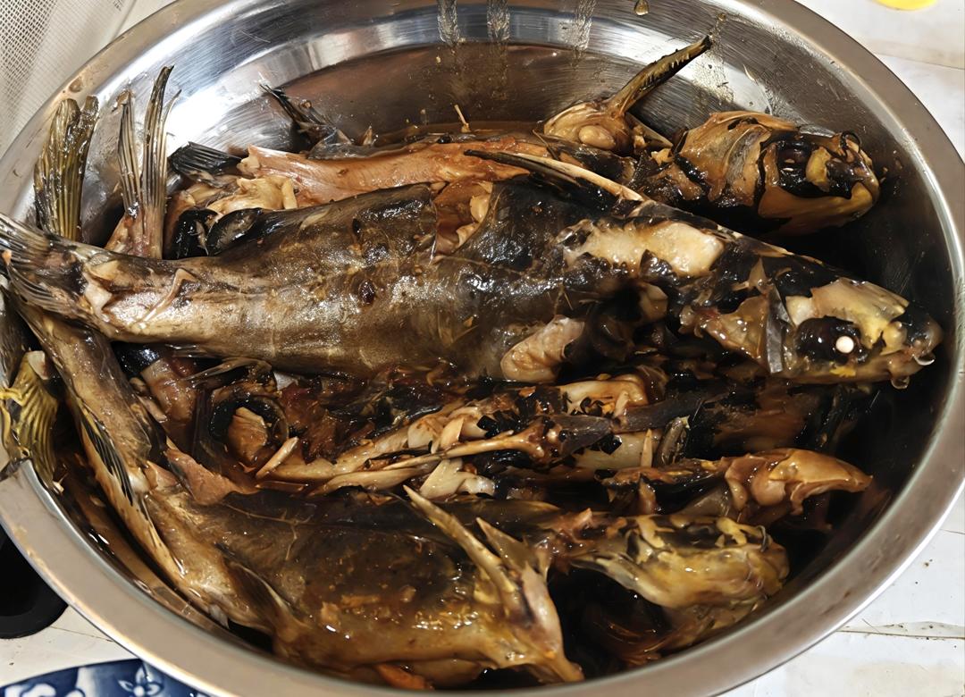 东北菜～酱焖嘎牙子鱼