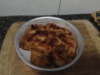 肉松手撕面包—超软会爆浆的面包哟