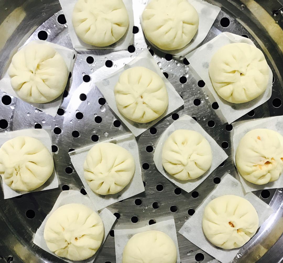 手工包子（肚脐包）