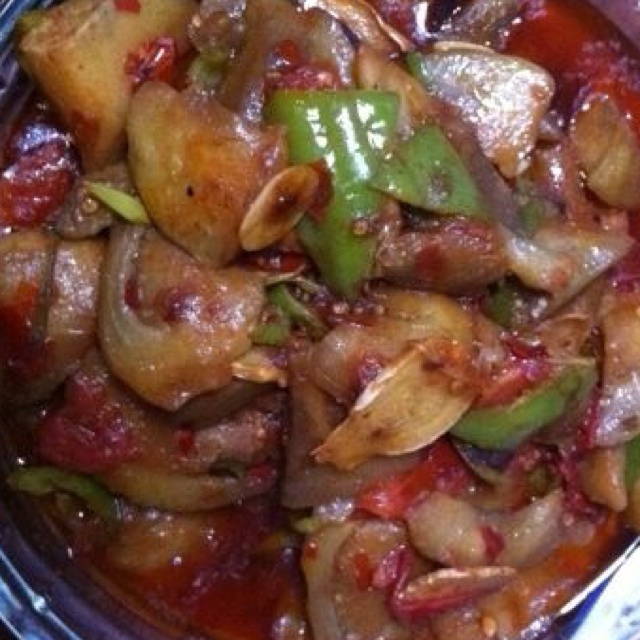 西红柿烧茄子
