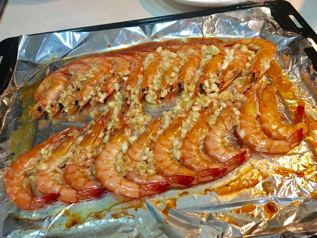 蒜蓉烤大虾