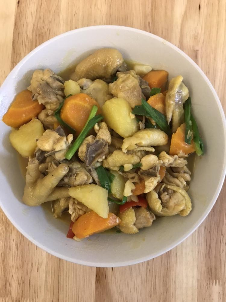 家常土豆焖鸡
