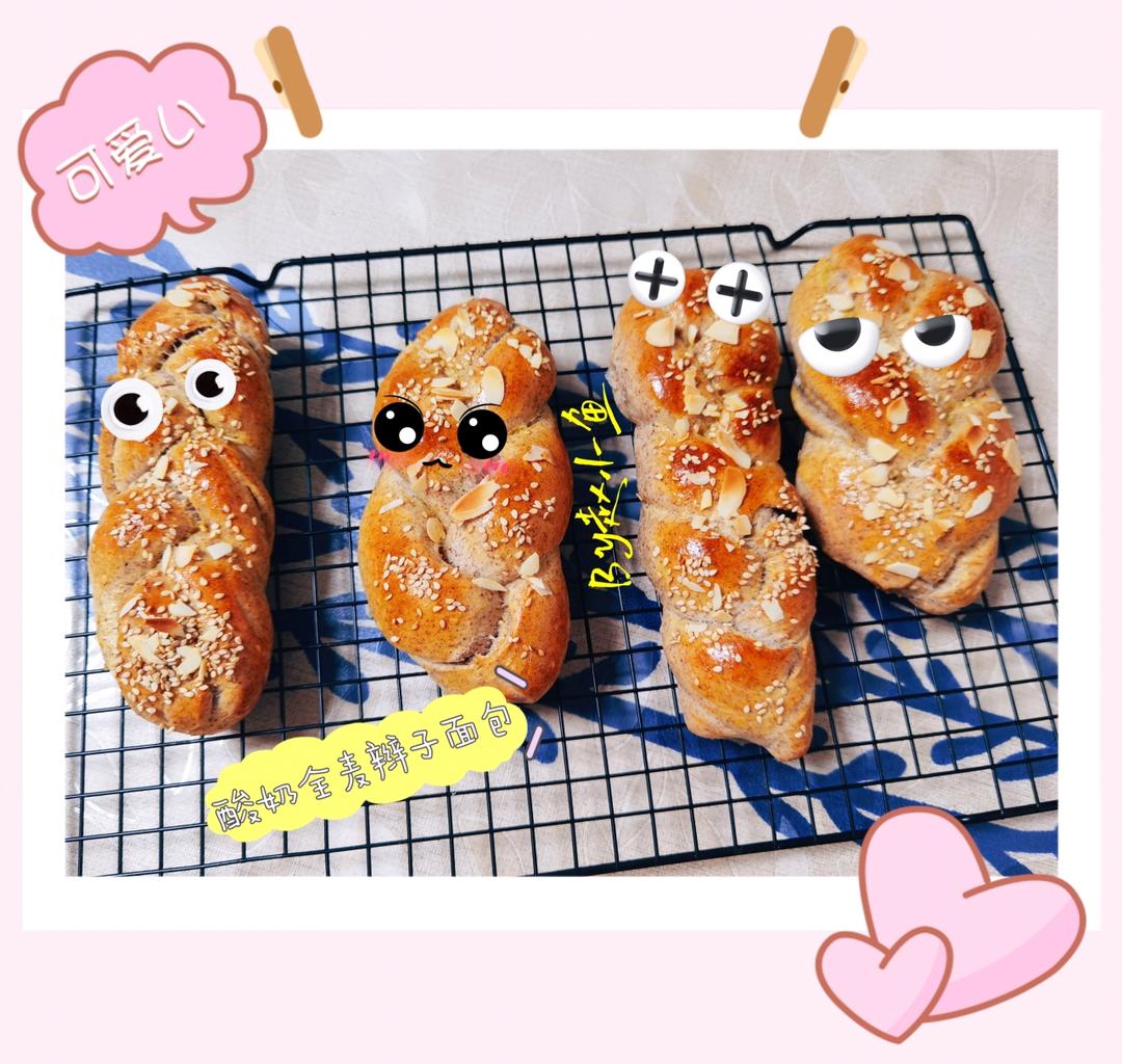 酸奶辫子面包（一次发酵）