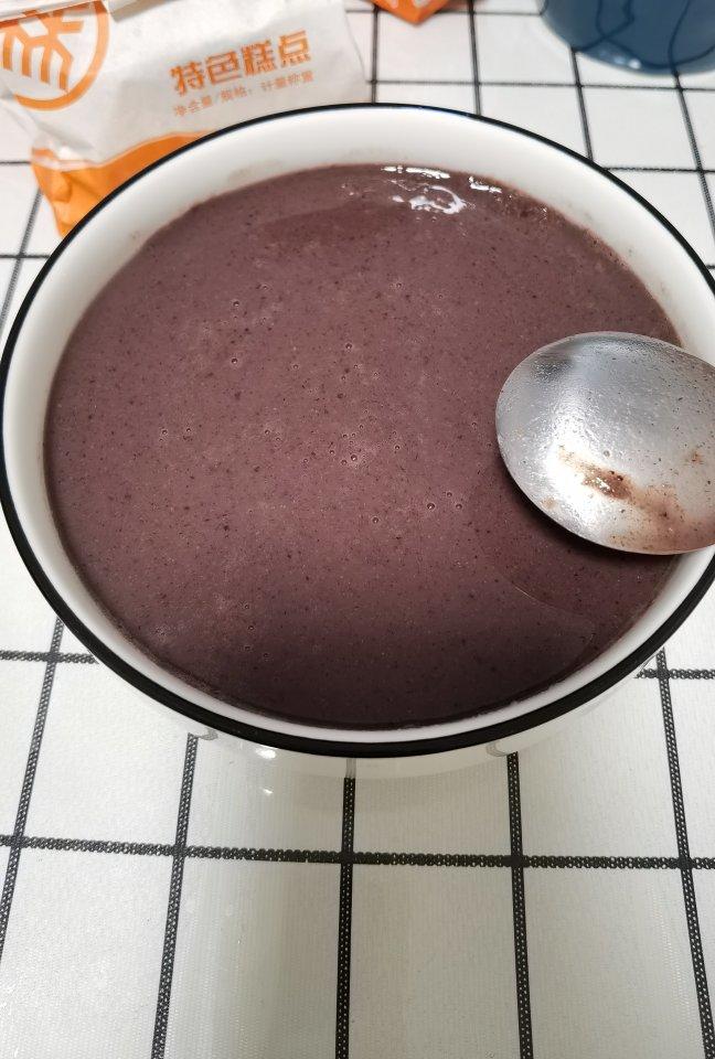 plengpanich做的黑米山药黑豆红枣米糊健脾补气血适合大人孩子吃