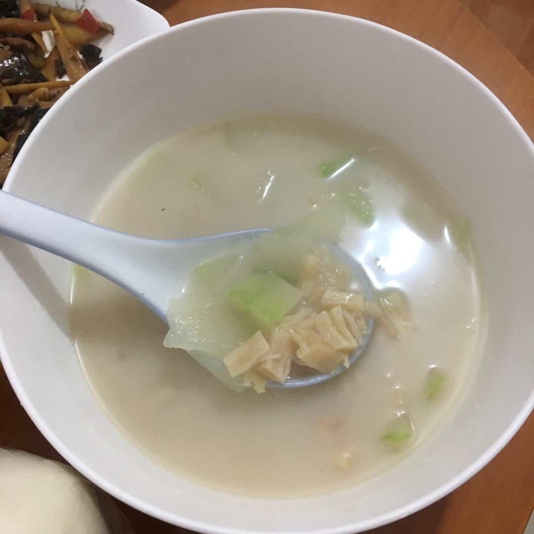 给熬夜族:冬瓜瑶柱汤