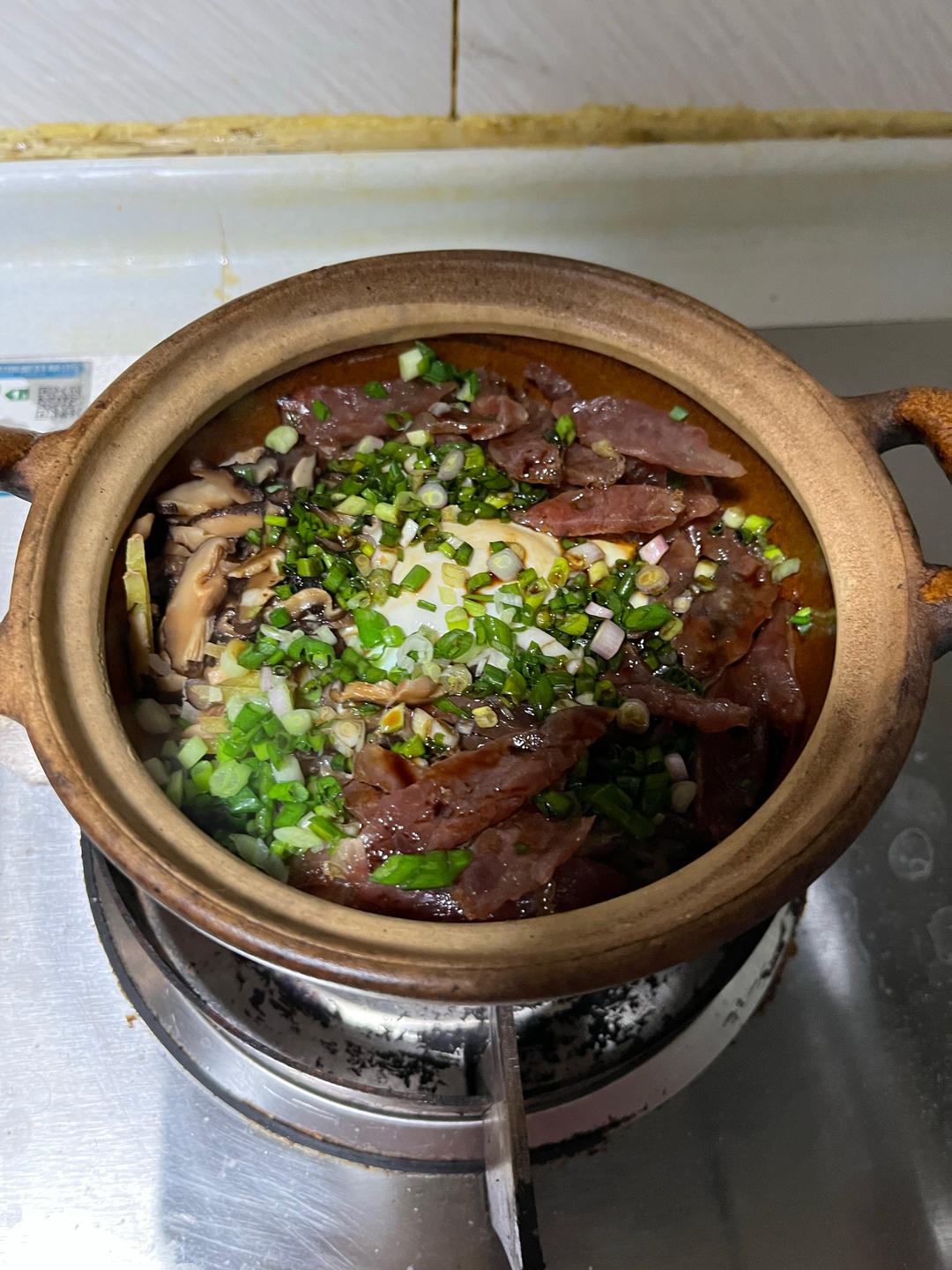 腊肠煲仔饭