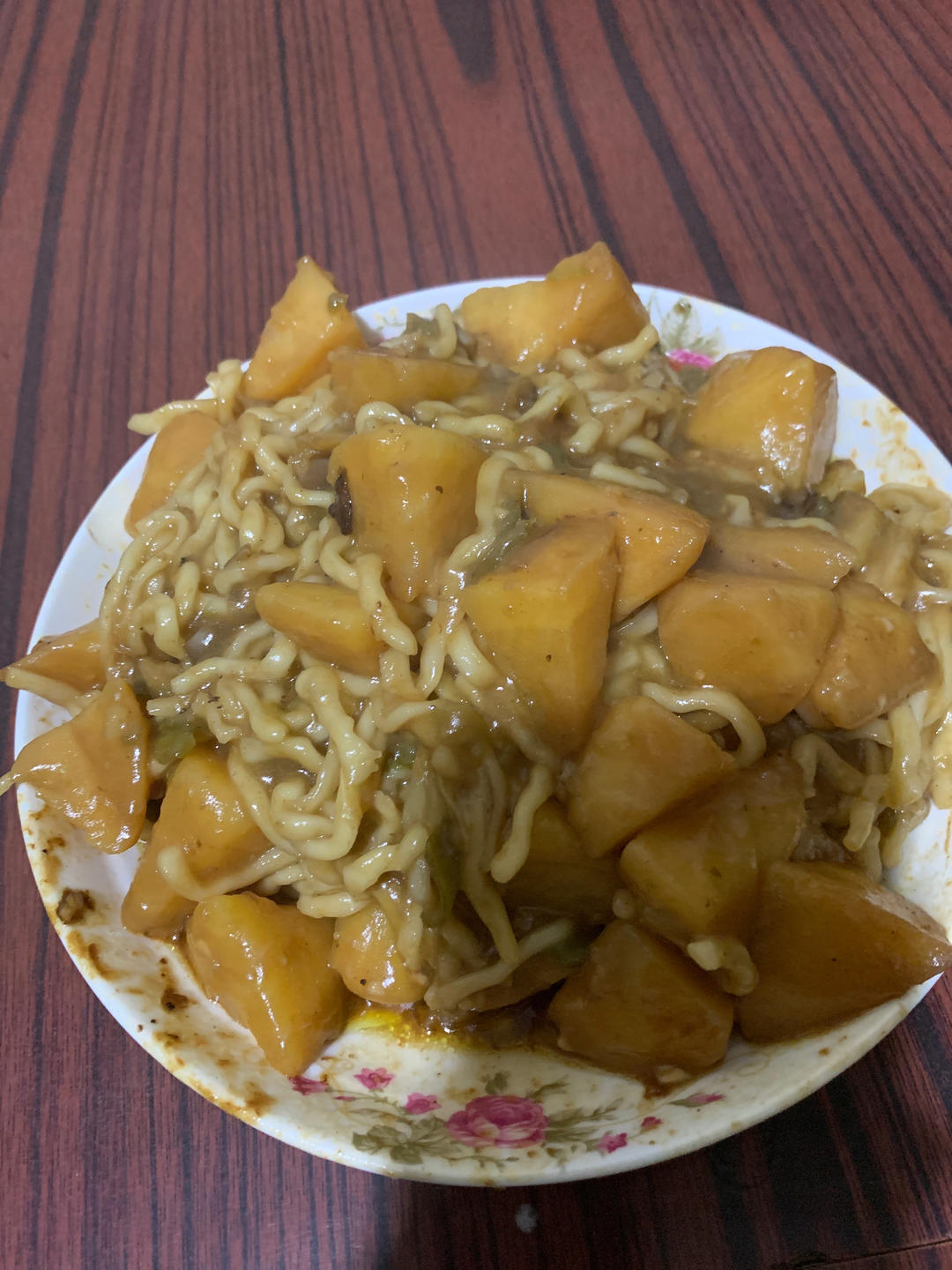 土豆焖面