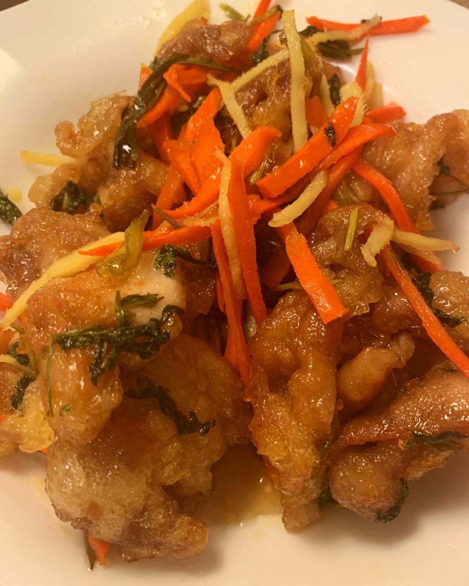 香脆炸鸡胸肉
