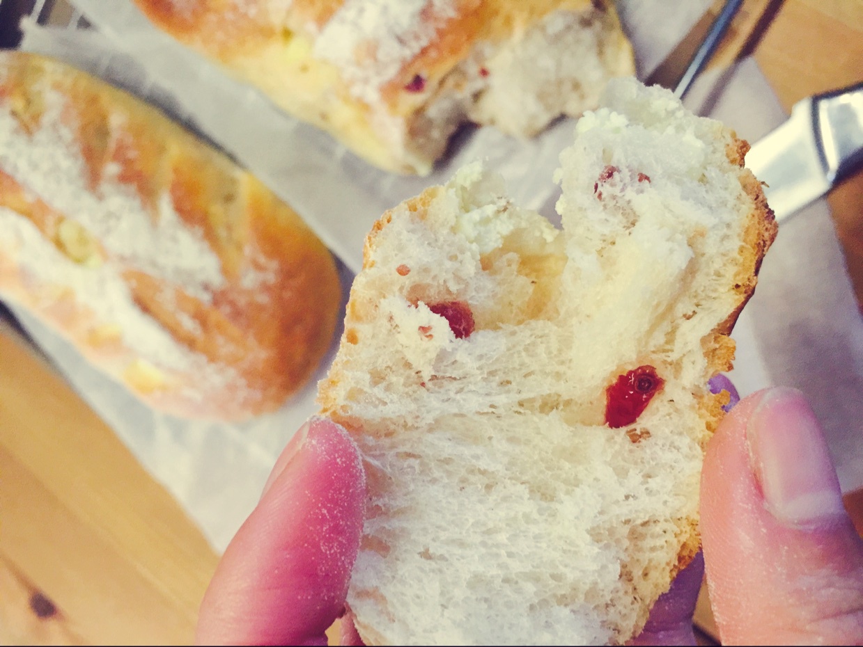 山寨原麦山丘 蔓越莓奶酪包