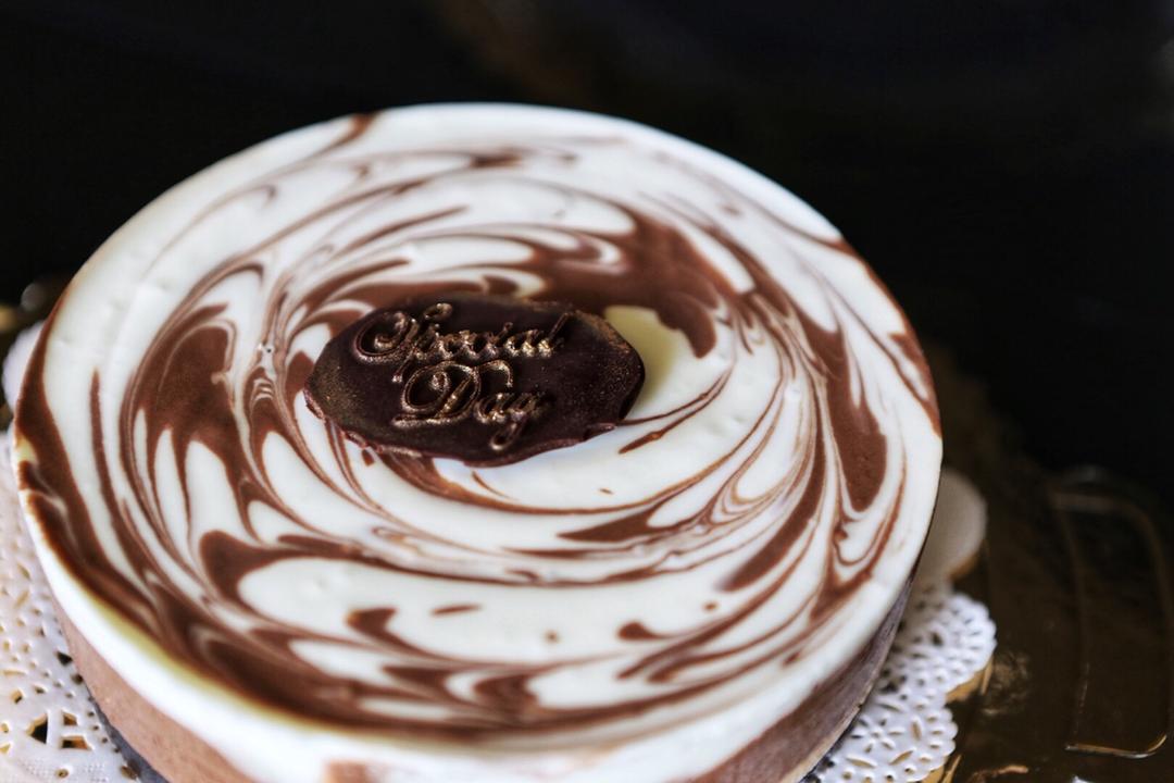 摩卡大理石冻芝士蛋糕