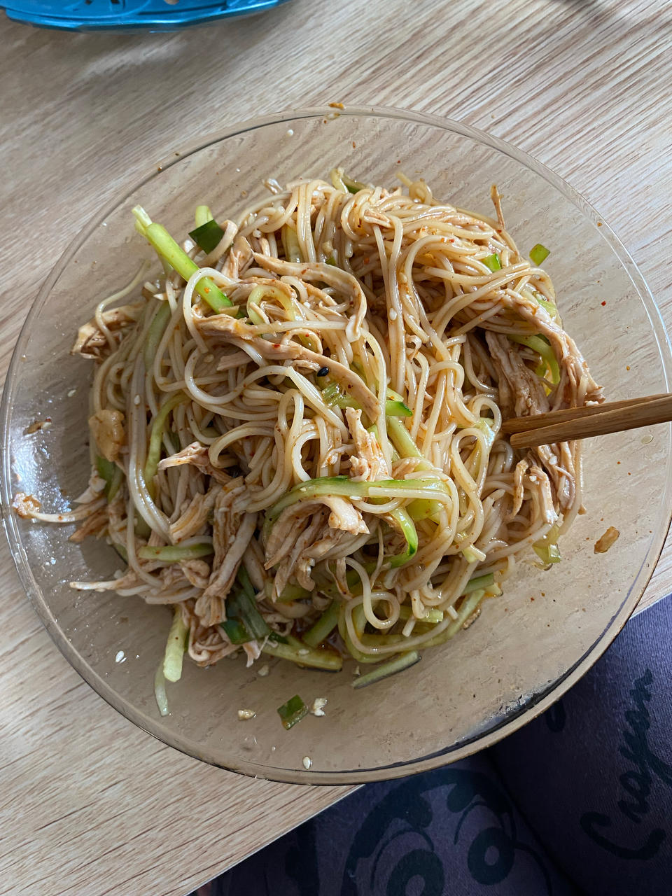 🥒鸡丝凉面