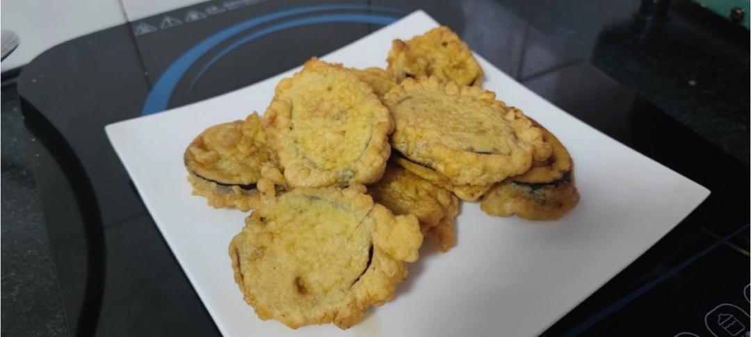 家常主食 炸茄盒 肉馅儿茄子