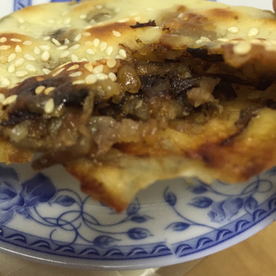 梅干菜猪肉烧饼