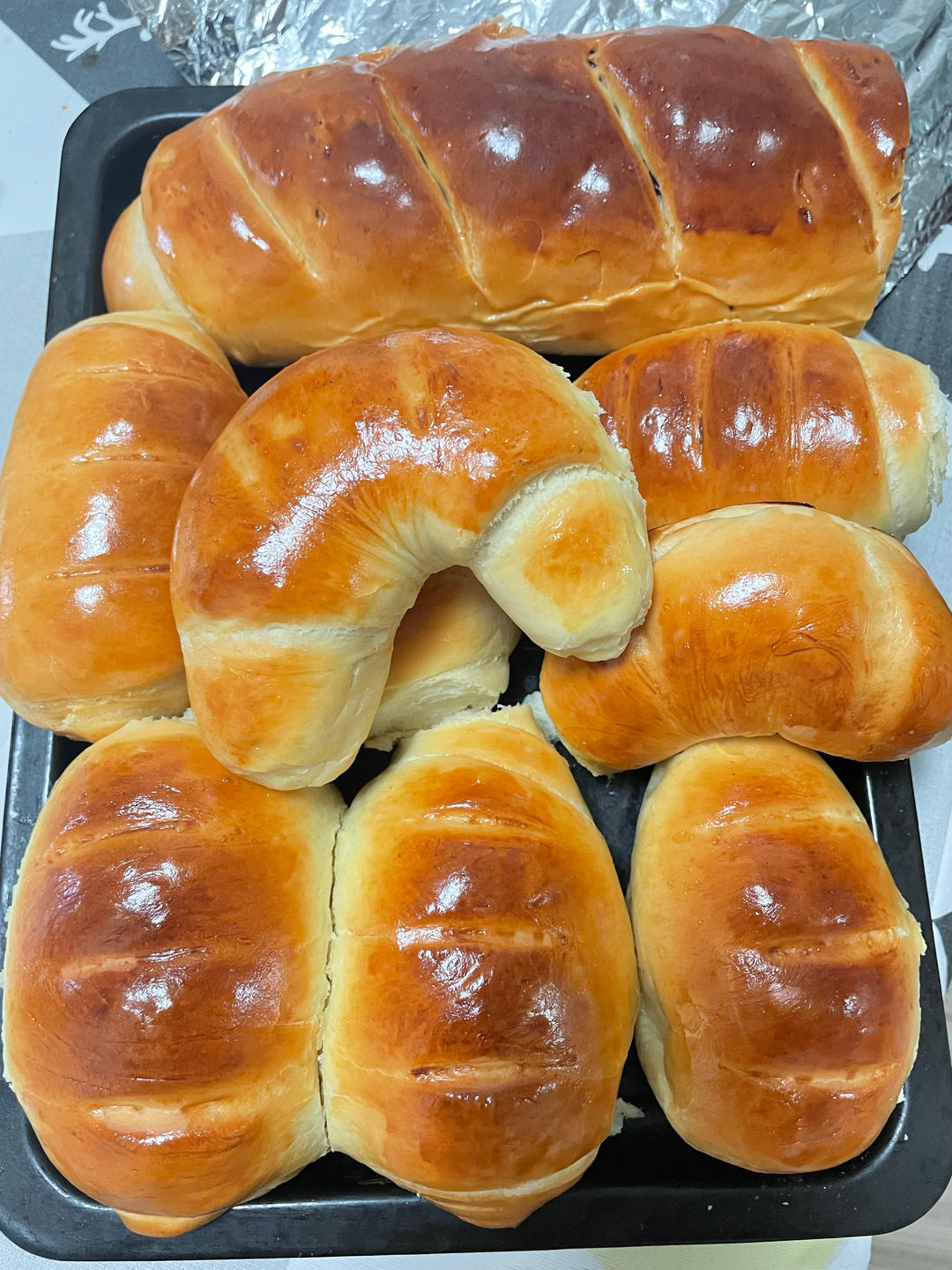 手工揉面烤面包