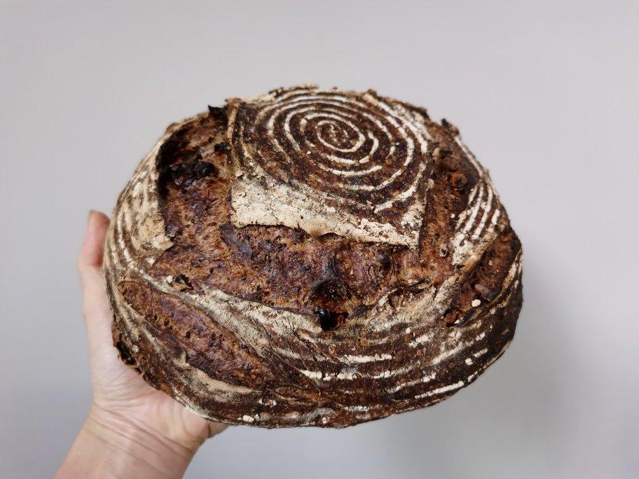 【Tartine Bread】天然酵种坚果橄榄欧包